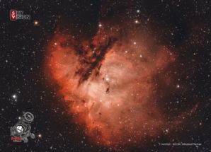 NGC281 Nébuleuse Pacmanpng